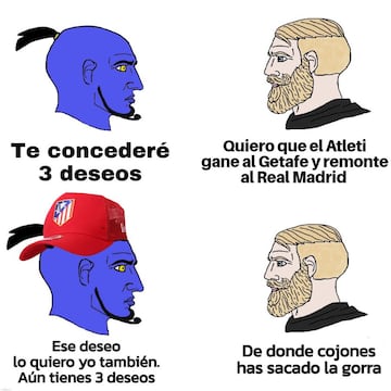 La derrota del Atltico, protagonista de los memes de la jornada