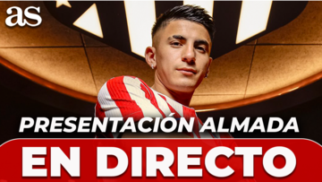 Sigue en directo la presentación de Almada con el Atlético de Madrid