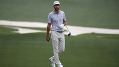 Dustin Johnson, número uno del mundo, se retira en Augusta