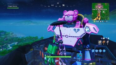 Fortnite: finaliza la construcción del robot gigante Doggus