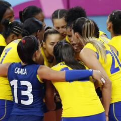 Colombia gana valiosa medalla de plata en voleibol femenino