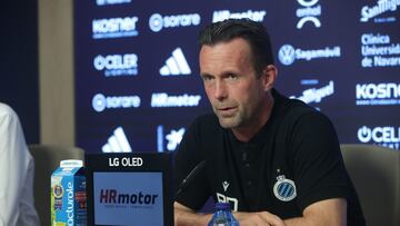 Ronny Deila, entrenador del Brujas.