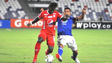 Sigue en vivo online el partido América - Millonarios, jornada 1 de cuadrangulares de la Liga BetPlay, que se jugará hoy domingo 28 de noviembre desde las 6:00 p.m., en el estadio Romelio Martínez.