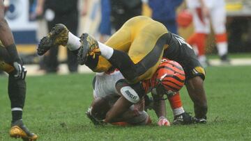 Los Bengals hincaron la rodilla ante los Pittsburgh Steelers