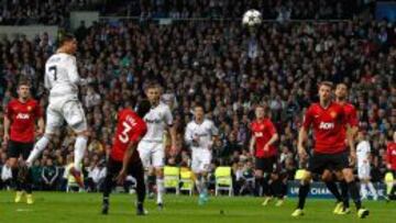 EMPATE. Ronaldo empat&oacute; en la ida con un golazo de cabeza.