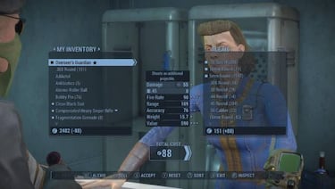 Bethesda aumentará el límite de almacenamiento del inventario de Fallout 76