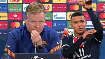 Preguntan a Koeman si hará un marcaje a Mbappé y da la clave defensiva del Barça si no quiere que les triture con su velocidad