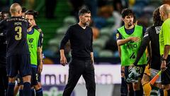 Sergio Conceicao tras el partido contra el Sporting.