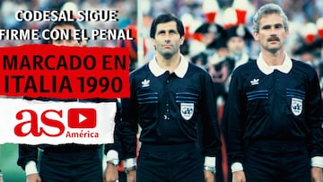 Edgardo Codesal sigue firme sobre su decisión en Italia 1990: “Fue penal”