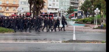 La Policía propone sancionar con más de 30.000 euros a los participantes en los altercados del Depor-Málaga