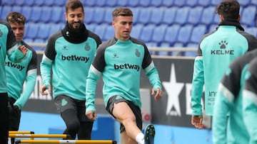 Adrià Pedrosa, jugador del Espanyol.