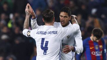 Varane: "Ramos es un talismán, tiene una mentalidad enorme"