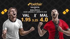 Valencia CF vs. RCD Mallorca: horario, dónde ver, pronósticos y clasificación