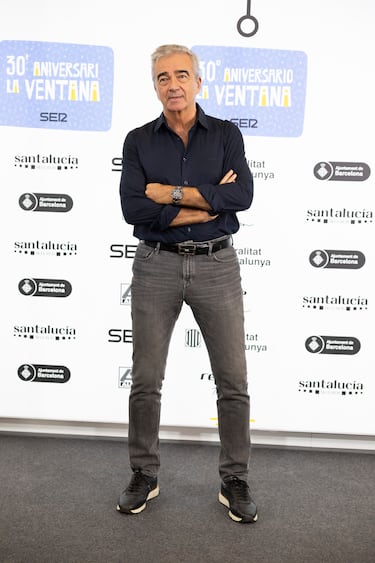 El presentador actual de 'La Ventana', Carles Francino.
