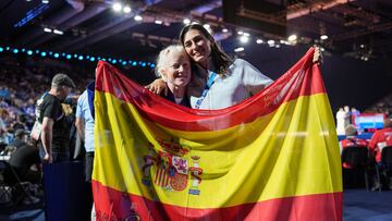 Marta Arce, una abanderada de bronce: “Me retirará la vida”