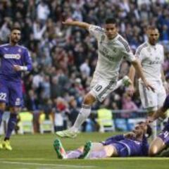 Un mes sin James: ¿qué ha perdido el Real Madrid sin él?