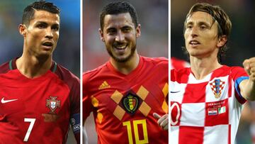 Cristiano, Hazard y Modric serán rivales en marzo en Qatar