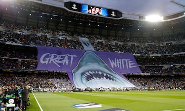 Los tifos más espectaculares del Real Madrid en el Santiago Bernabéu 