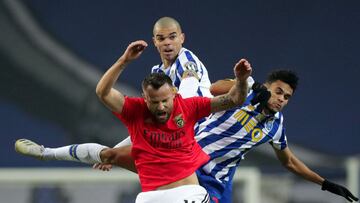 Partido entre Porto y Benfica por la Liga de Portugal