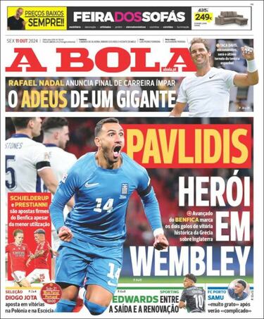 O adeus de um gigante (El adiós de un gigante)