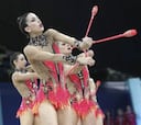 España, bronce en la final por equipos de mazas