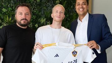 Así fue la presentación de Marco Reus con LA Galaxy