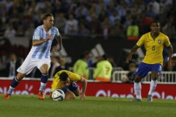 Buenos Aires 13 Noviembre 2015
Argentina vs Brasil por la 3ra  fecha de las eliminatorias Rusia 2018, en el Estadio Antonio Vespucio Liberti