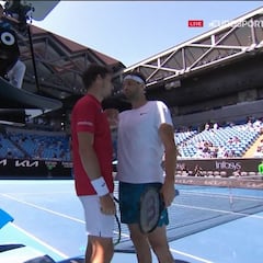 Carreño se retira ante Dimitrov por una lesión abdominal