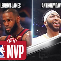 La NBA anuncia los nombres de los finalistas: LeBron, Harden y Davis lucharán por el MVP