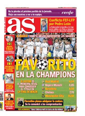 Las portadas de AS de septiembre