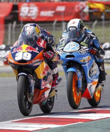 Luis Salom y Alex Rins.