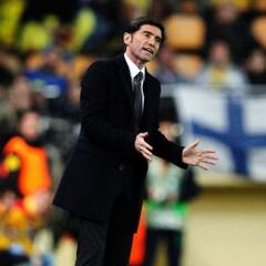 Marcelino: "¿El tercer puesto? Vamos partido a partido..."