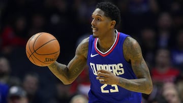 Lou Williams, jugador de los Clippers, durante un partido contra los Washington Wizards.