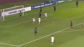 Es hijo de un ex seleccionado chileno y hace esta obra de arte en la Roja Sub 16: asoma otra estrella