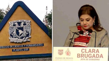 Jefa de Gobierno de la CDMX lamentó el ataque en CCH Sur donde un joven de 16 años asesina a un alumno y hiere a trabajador.