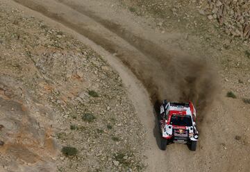 Nasser Al-Attiyah y Mathiu Baumel.