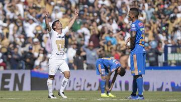 Pumas venci&oacute; a Tigres y avanz&oacute; a las semifinales de la Liga MX