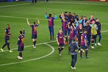 Todas las imágenes del Barça, otra vez campeón de LaLiga