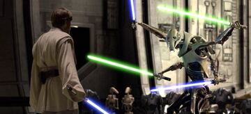 Obi-Wan Kenobi contra Grievous.