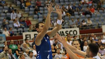 Fede Van Lacke, durante el partido contra el Real Betis.