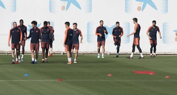 El Barça prepara la final contra el Sevilla