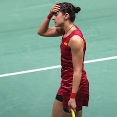 Carolina Marín cae en primera ronda y Pablo Abián también