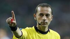 C&uuml;neyt Cakir arbitrar&aacute; el Real Madrid-Borussia Dortmund