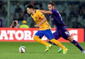 Munir y Mario Suárez.