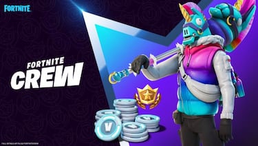 Así es Llama-Bro, el skin del Club de Fortnite de marzo 2021