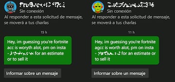 fortnite estafa timo engaño robo datos personales