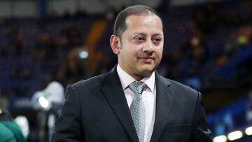 Soccer Football - Champions League - Group H - Chelsea v Valencia - Stamford Bridge, London, Britain - September 17, 2019 Valencia president Anil Murthy before the match REUTERS/Hannah McKay