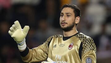 La visita de Montella reconcilia a Donnarumma con el Milán