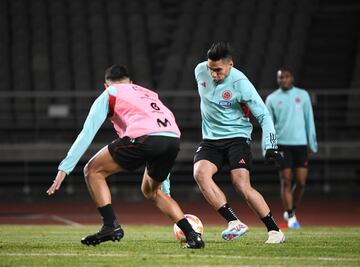 La Selección Colombia continúa preparando su amistosos ante Corea del Sur. Este martes entrenó en Seúl a la espera de que se termine de unir todo el plantel.