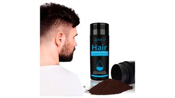 Producto para espesar cabello de hombre y mujer.